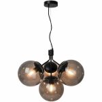 Nordlux Pendellampa Ivona 4x E27 Svart - Metall | Max. 28W
