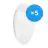 Flerpack 5x Ledvance Surface Cirkulär 250 13W 830 920lm Vit IP44 | Varm Vit
