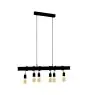 Eglo Pendellampa Townshend 6 Stål Svart | IP20 - Passande för 6x E27 