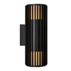 Nordlux Aludra Vägglampa Seaside Svart Up & Down | Passande för 2x E27